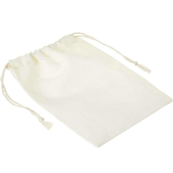 Cotton drawstring bag