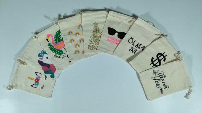 printing Cotton drawstring bag
