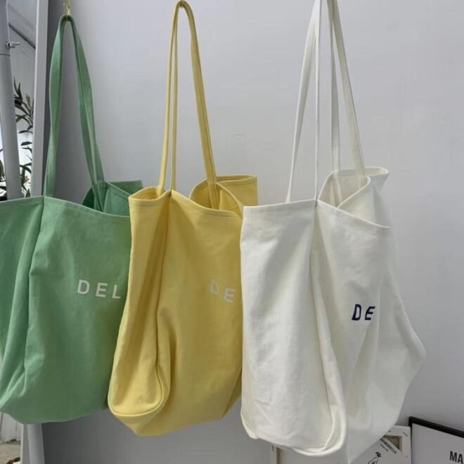 canvas shopping bags