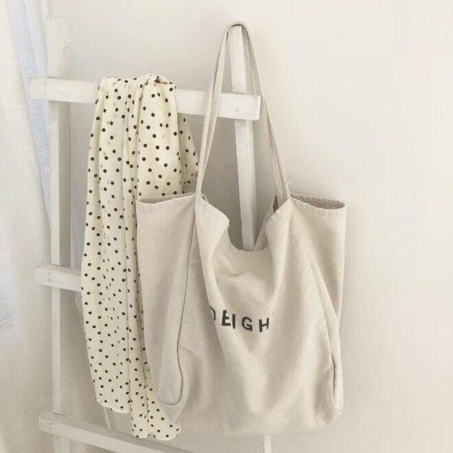 canvas shopping bags