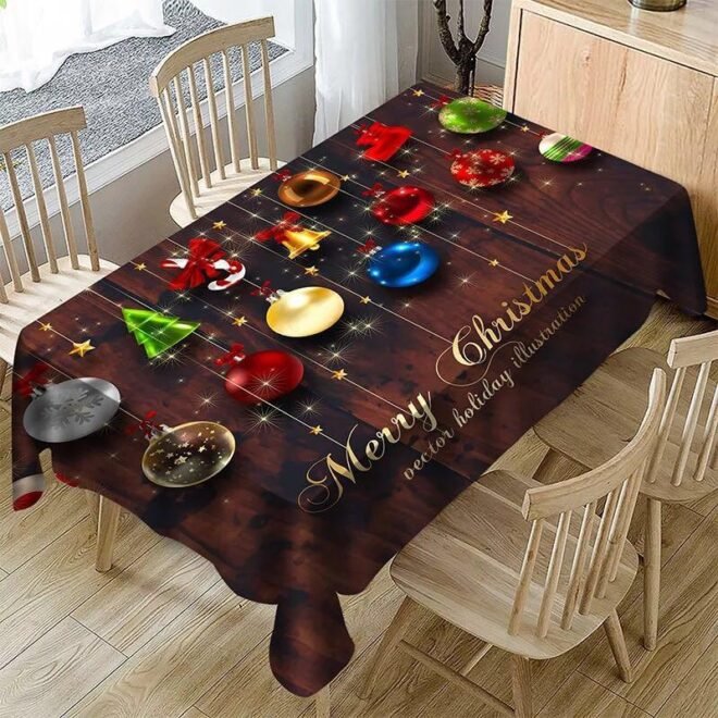 Christmas Tablecloth for Home