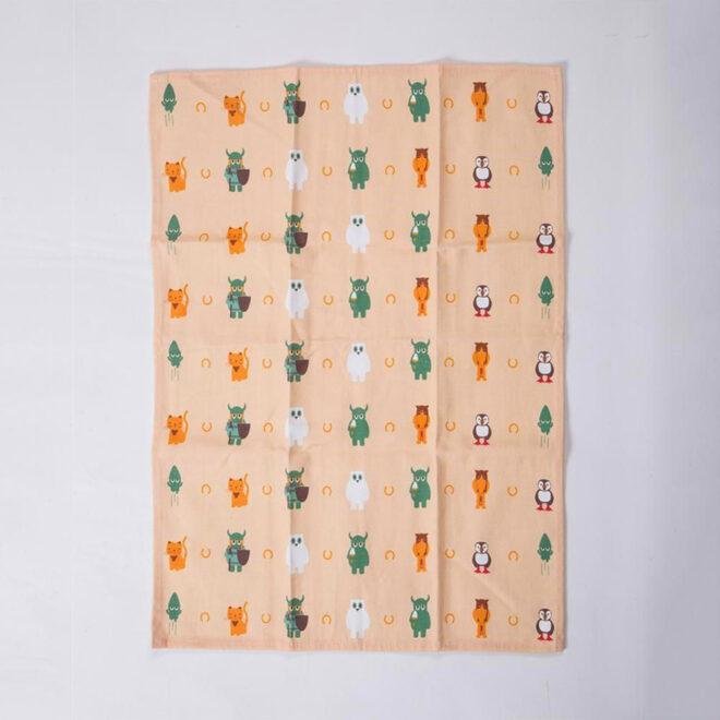 printing tea towel