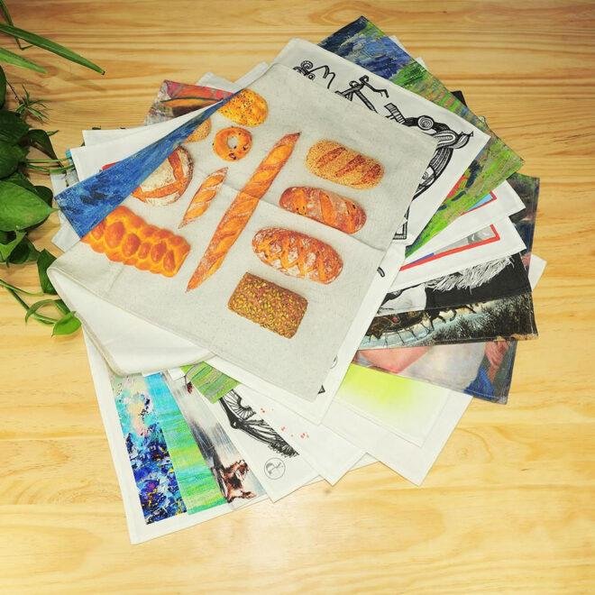 cotton tea towels for printing