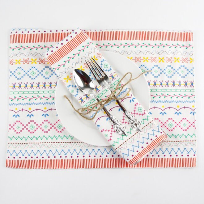 white linen dish towels