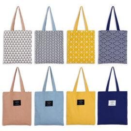 Custom cotton shopping bags wholesale uk 2022