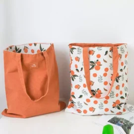 Wholesale Customized Printed Reusable Eco friendly Recycled Cotton Canvas Beach Tote Bag for Promotional