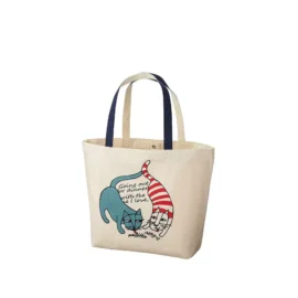 White Fabric Customized Printed Personalized Reusable Eco-friendly Foldable Canvas Tote Bag